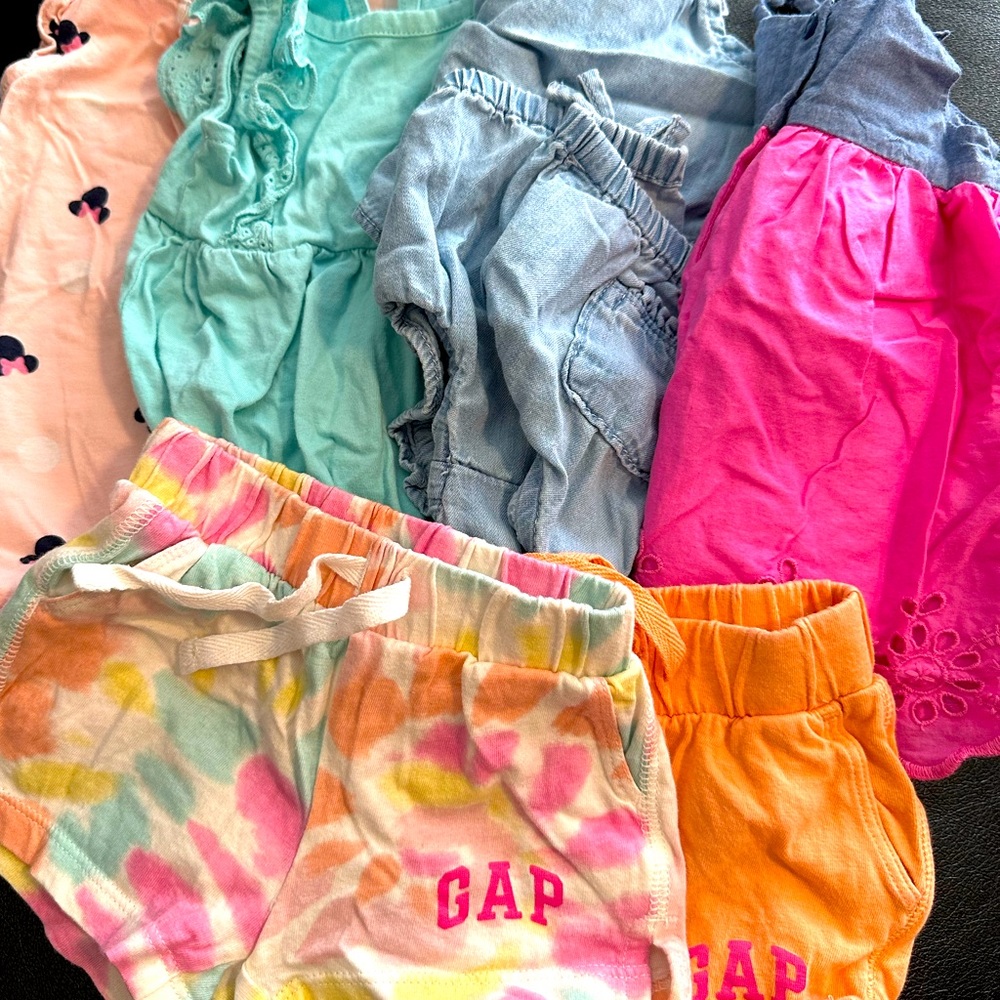 Baby Gap summer clothes size 0-3 months